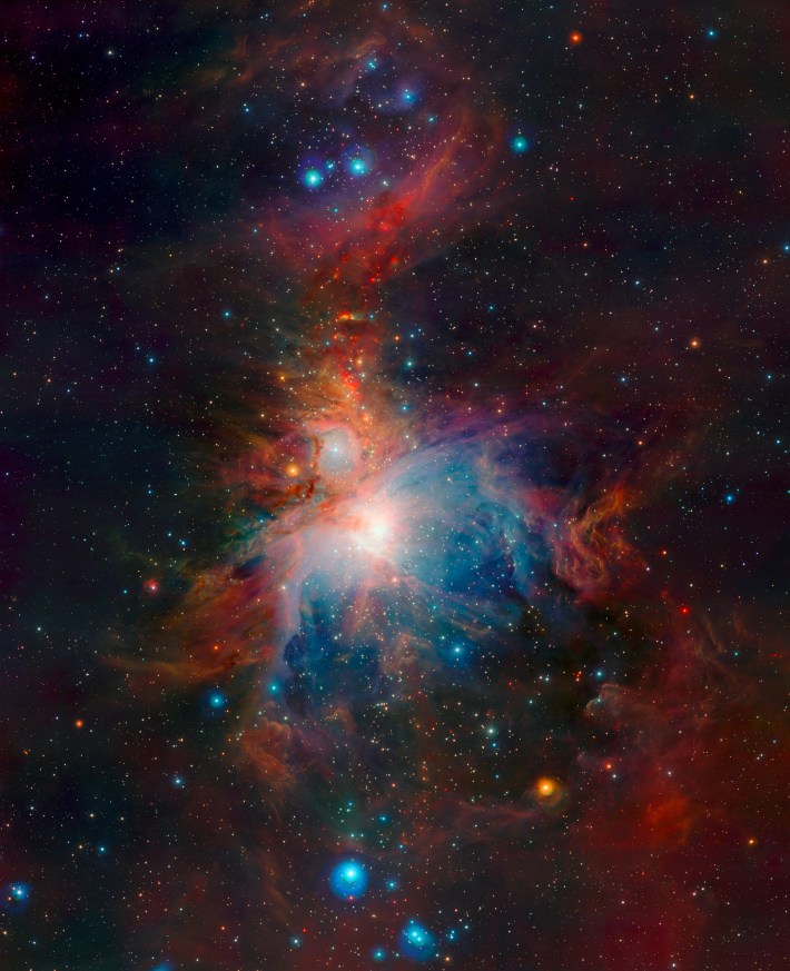 VISTA's infrared view of the Orion Nebula*